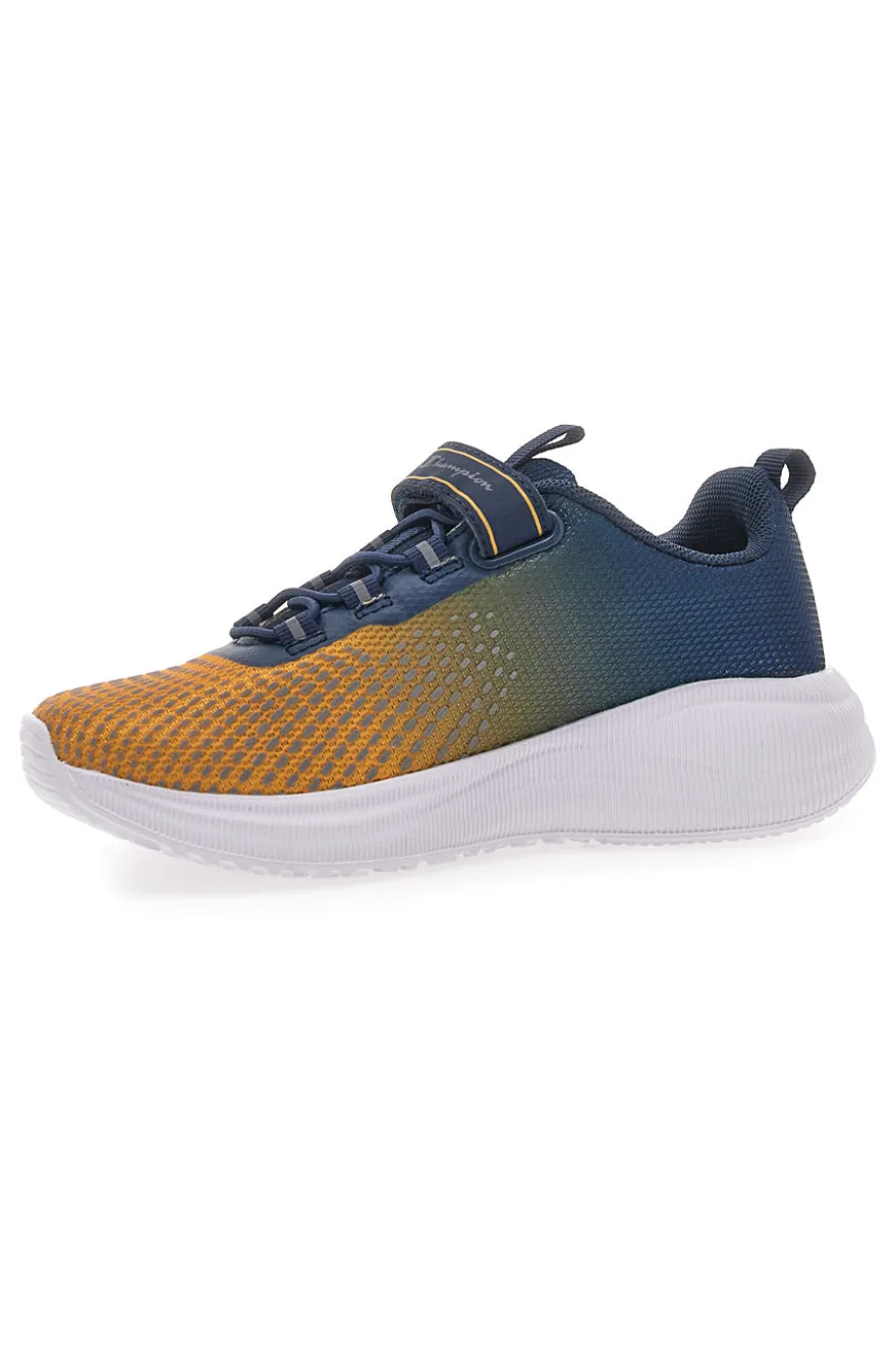 Sneakers Blu e Gialle Con Logo Laterale Champion Syphon Reflect B PS