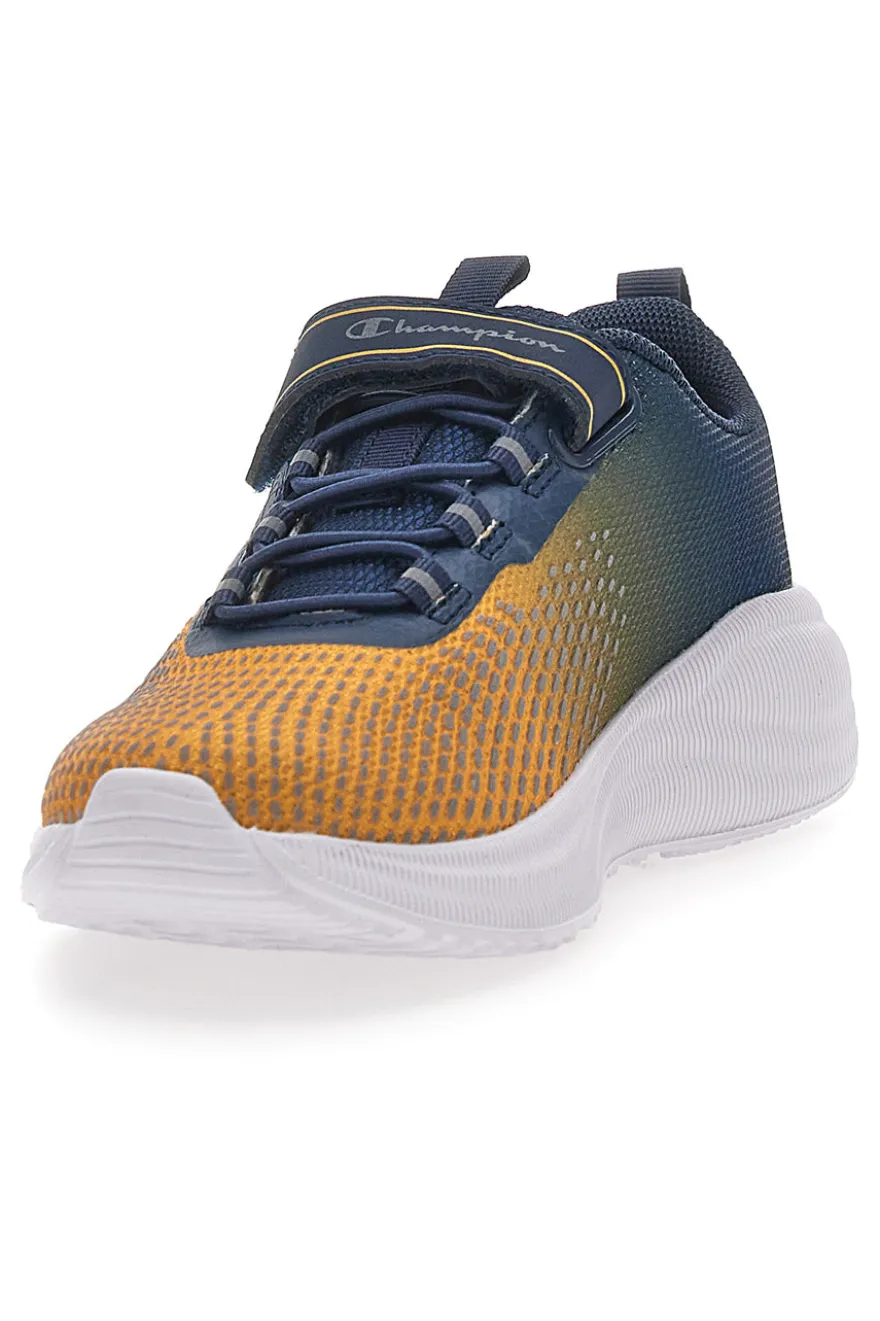 Sneakers Blu e Gialle Con Logo Laterale Champion Syphon Reflect B PS