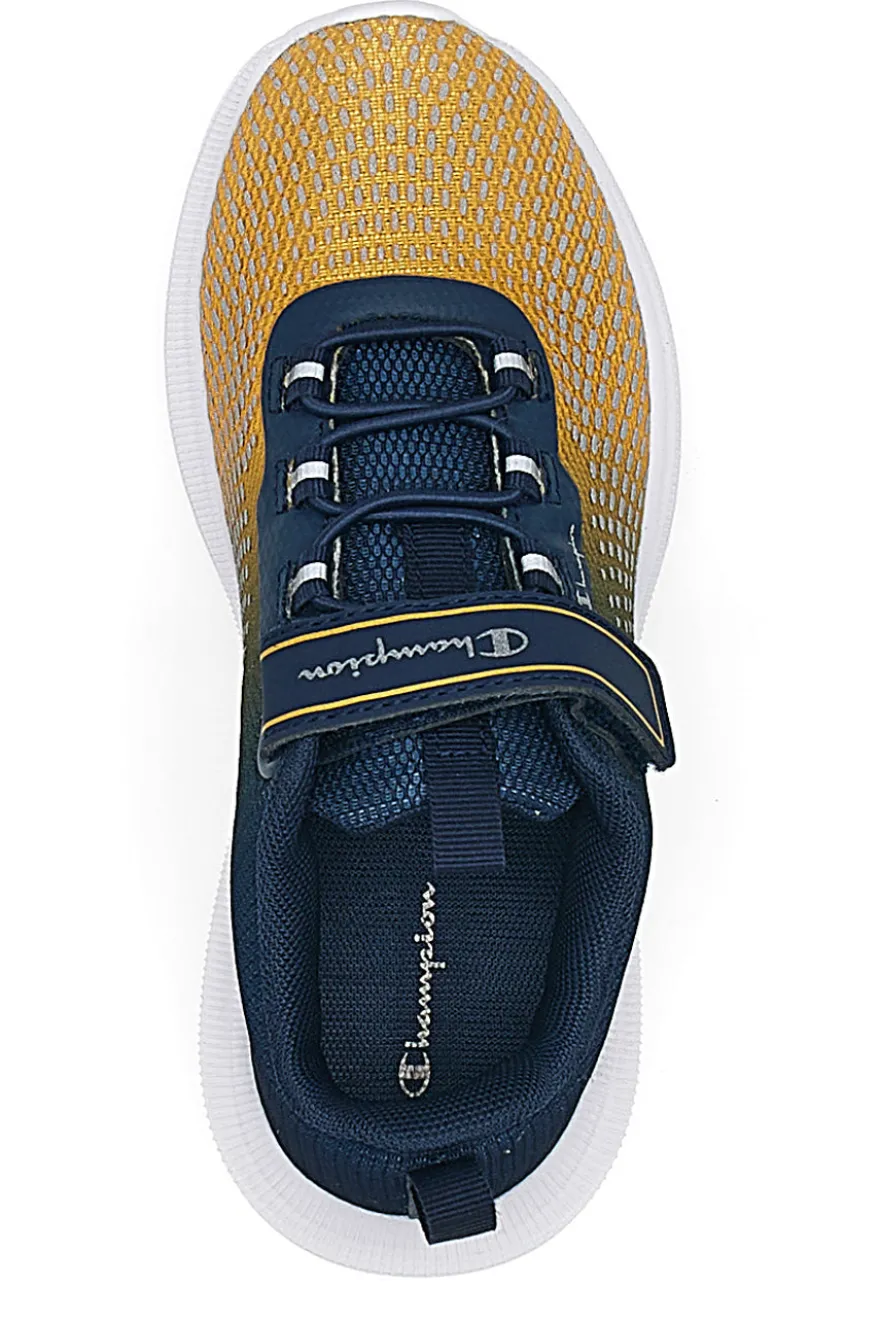 Sneakers Blu e Gialle Con Logo Laterale Champion Syphon Reflect B PS