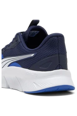 Sneakers blu e gialle running leggere Puma Flexfocus Lite Modern Jr