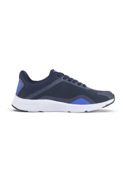 Sneakers blu e grigie con lacci Champion Orion