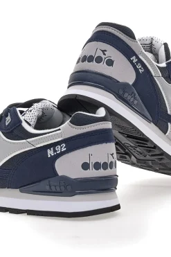 Sneakers blu e grigie Diadora N.92 DD Comfort
