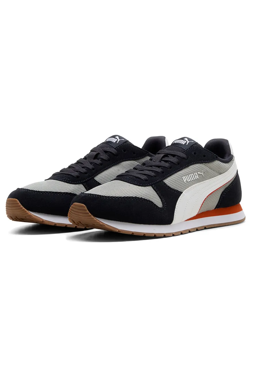 Sneakers blu e grigie in mesh con dettagli scamosciati Puma ST Miler