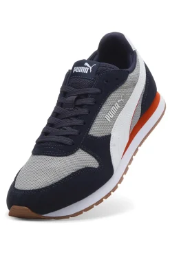 Sneakers blu e grigie in mesh con dettagli scamosciati Puma ST Miler