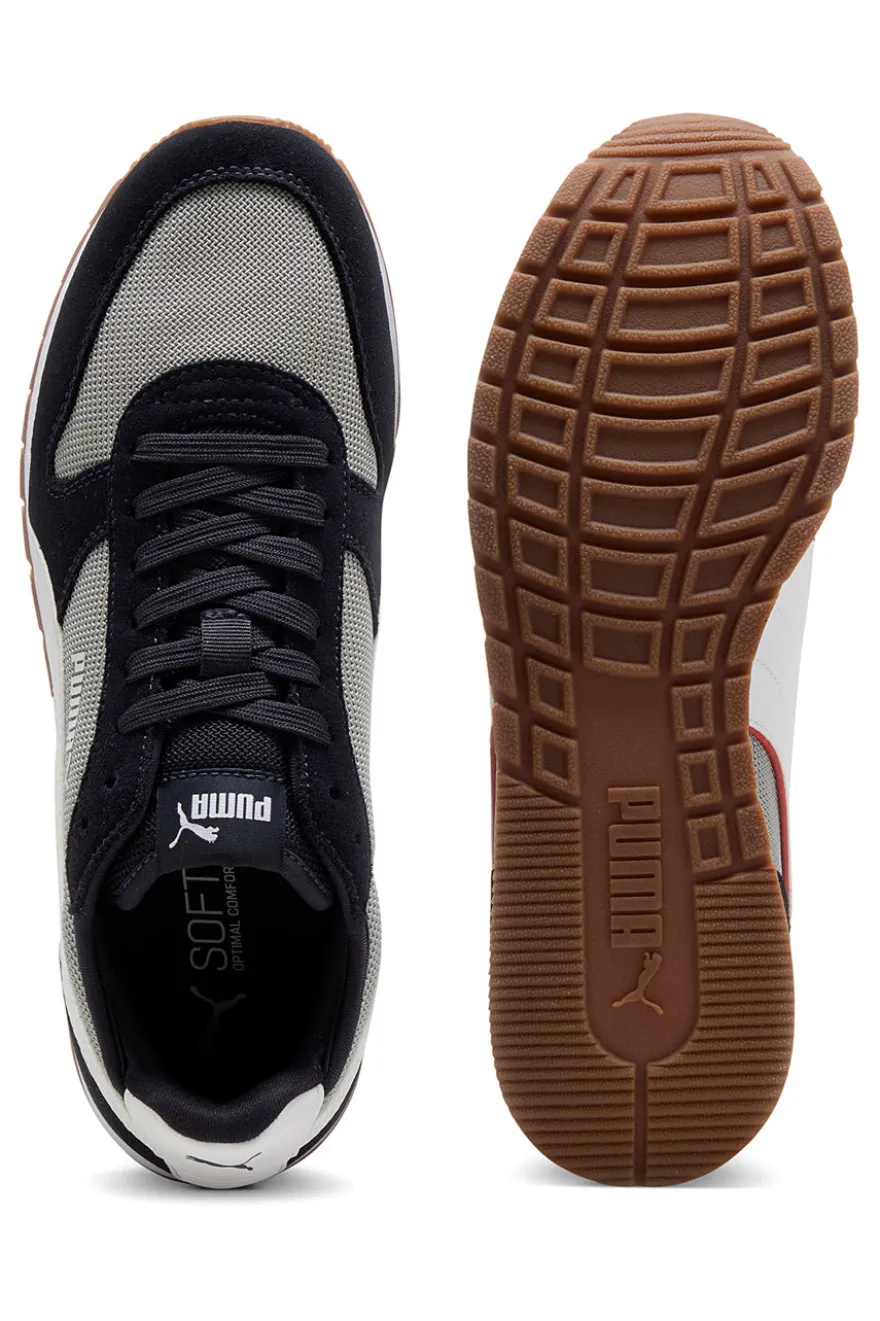 Sneakers blu e grigie in mesh con dettagli scamosciati Puma ST Miler