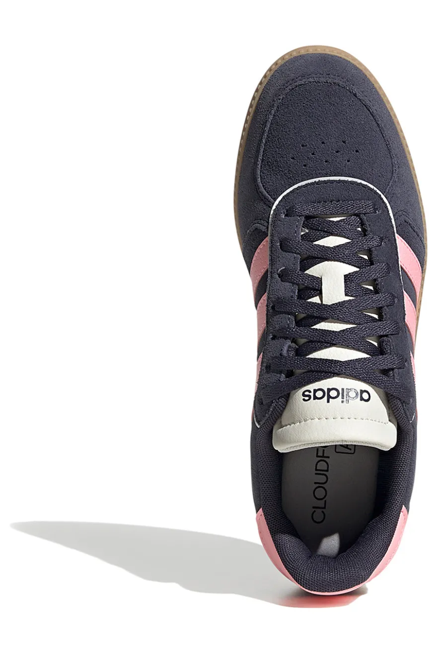Sneakers Blu e Rosa Con Tomaia in Pelle Adidas Breaknet Sleek