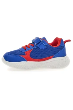 Sneakers blu e rosse con luci Spiderman M14474
