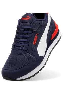 Sneakers Blu e Rosse Puma St Runner V4 Mesh Jr