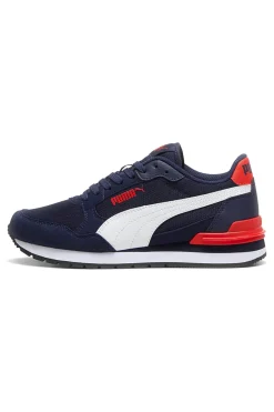 Sneakers Blu e Rosse Puma St Runner V4 Mesh Jr