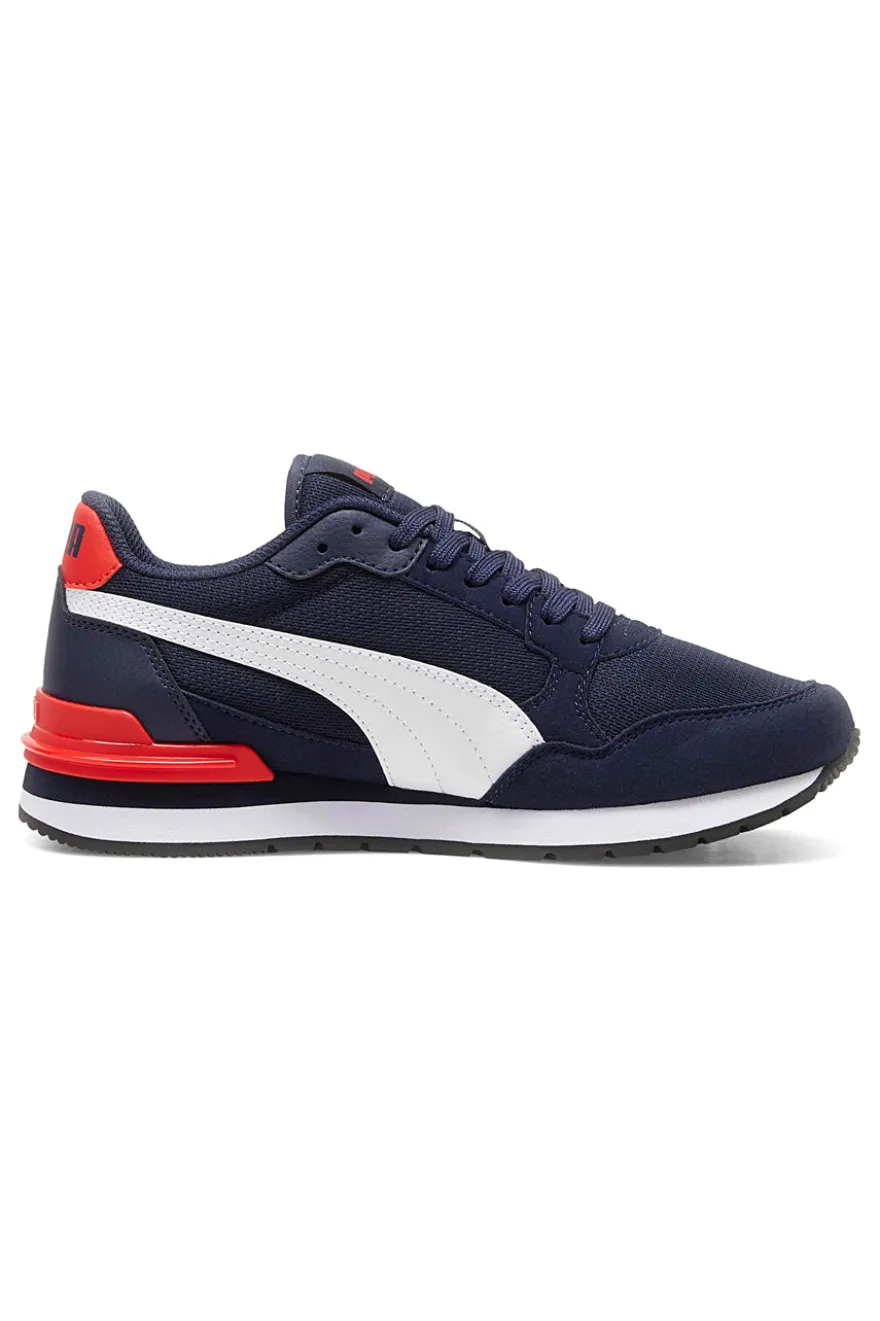 Sneakers Blu e Rosse Puma St Runner V4 Mesh Jr