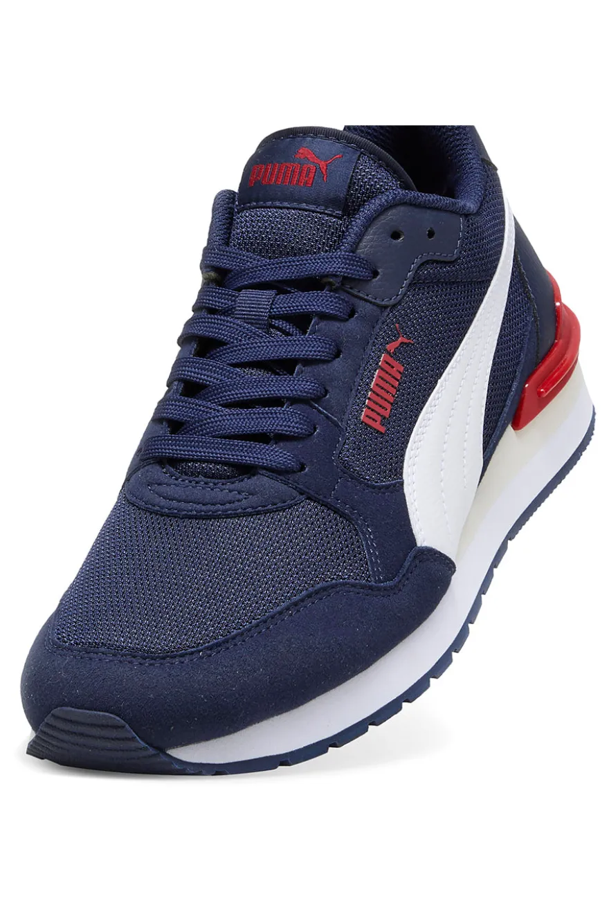 Sneakers Blu e Rosse PUMA ST Runner v4 Mesh