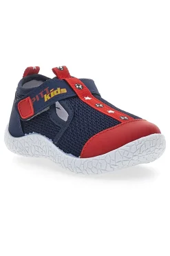 Sneakers Blu e Rosso Pitt Kids PK1148A