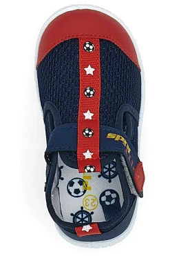 Sneakers Blu e Rosso Pitt Kids PK1148A