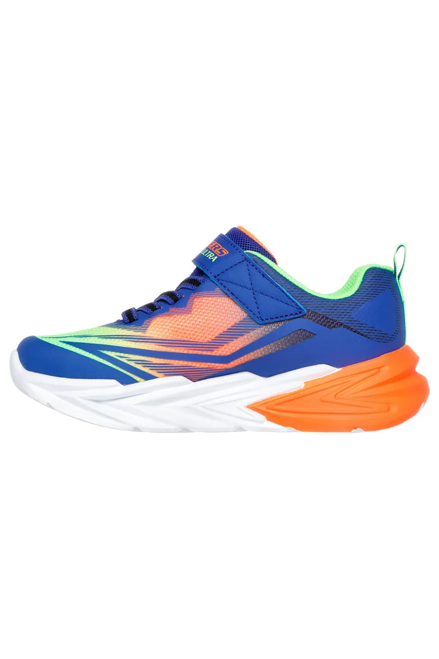 Sneakers Blu e Verdi Con Luci Colorate Skechers S-Lights: Flex-Glow Ultra