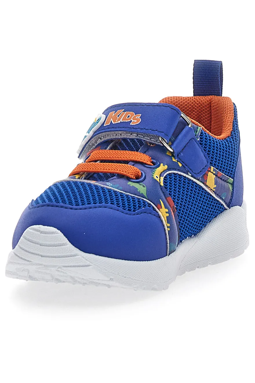 Sneakers Blu in Fantasia con Dinosauri Pitt Kids 2380