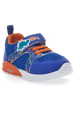 Sneakers Blu in Fantasia con Dinosauri Pitt Kids 2380