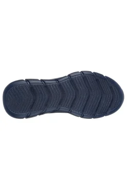 Sneakers blu in knit ammortizzate Skechers Bobs B Flex Chill Edge