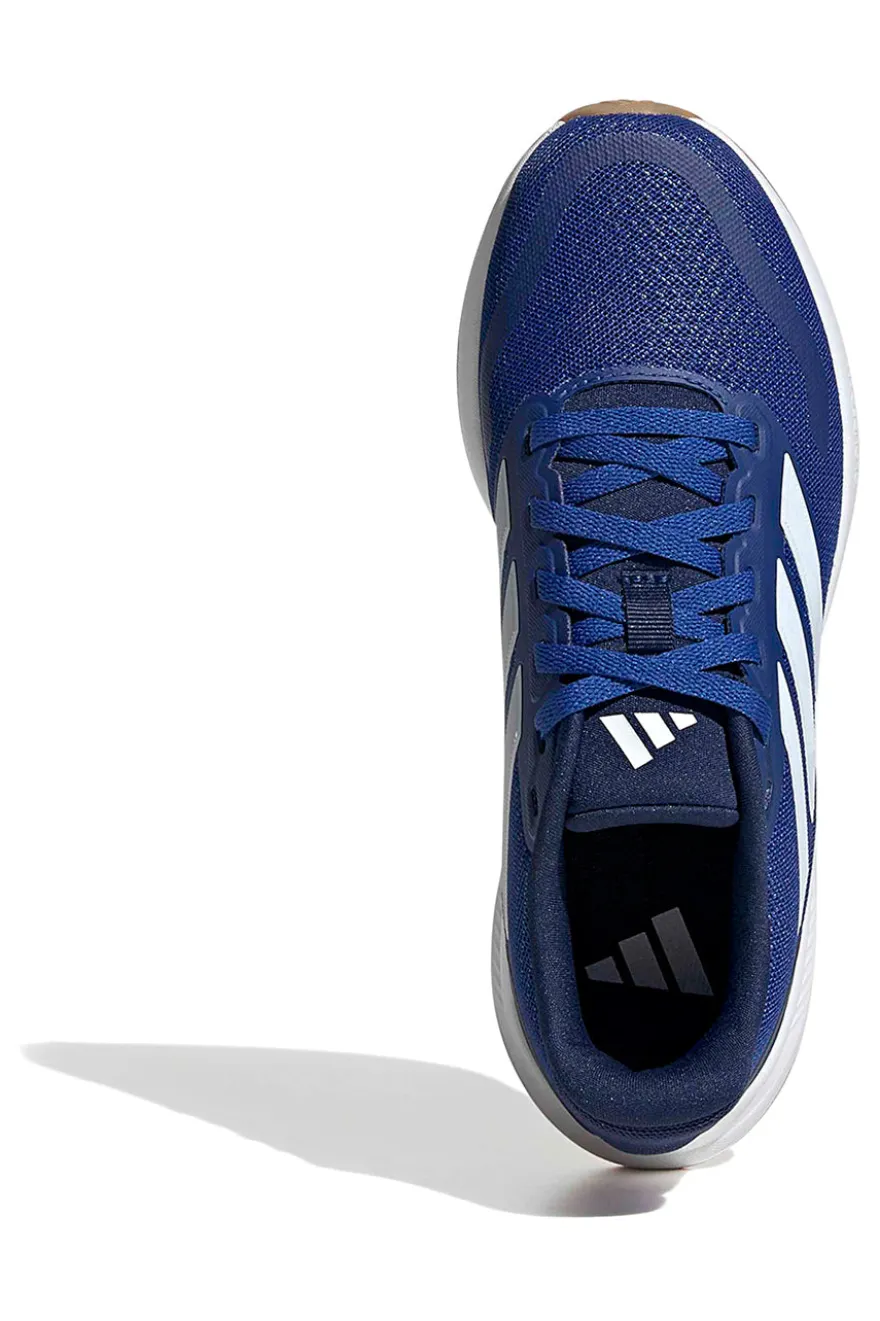 Sneakers blu in mesh con suola ammortizzata Adidas Runfalcon 5 J