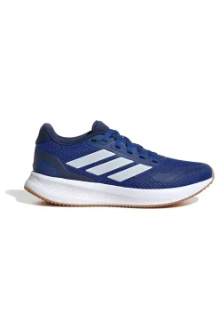 Sneakers blu in mesh con suola ammortizzata Adidas Runfalcon 5 J