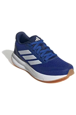 Sneakers blu in mesh con suola ammortizzata Adidas Runfalcon 5 J