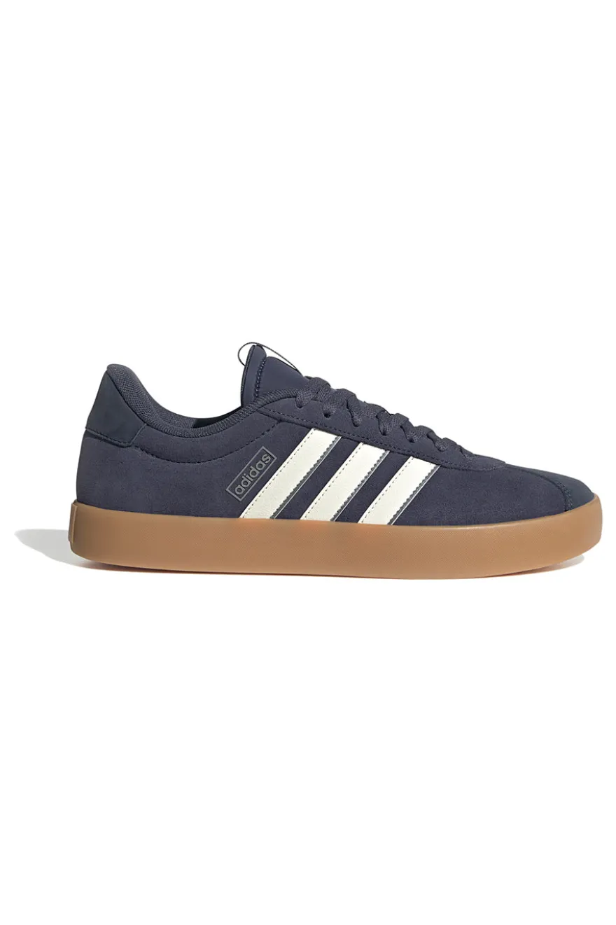 SNEAKERS BLU IN PELLE ADIDAS VL COURT 3.0