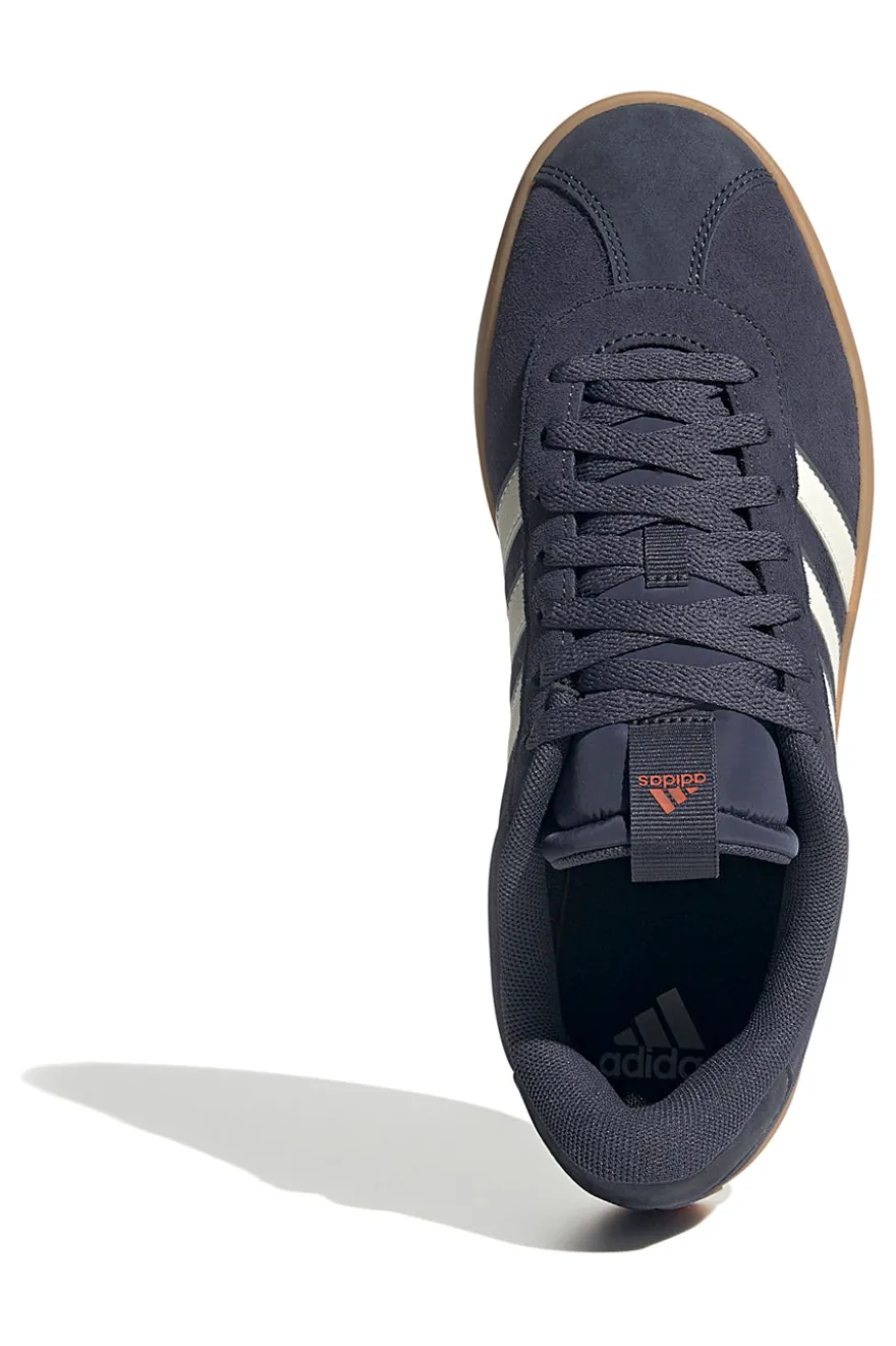 SNEAKERS BLU IN PELLE ADIDAS VL COURT 3.0