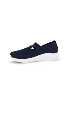 Sneakers blu in tessuto traforato Canguro CA1227