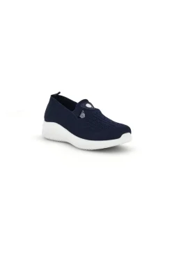 Sneakers blu in tessuto traforato Canguro CA1227