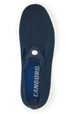 Sneakers blu in tessuto traforato Canguro CA1227