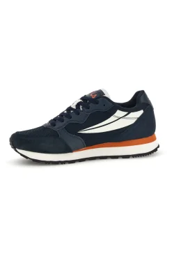Sneakers blu inserti a contrasto Fila Hypert