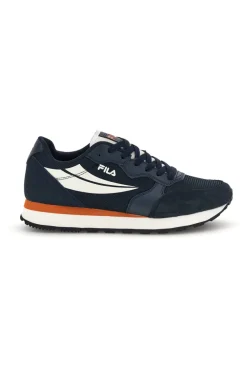 Sneakers blu inserti a contrasto Fila Hypert