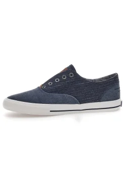 Sneakers Blu Jeans Slip-On Senza Lacci Route 66 01819