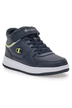Sneakers Blu Mid-Cut Con strappo in velcro CHAMPION RD18 MID B GS