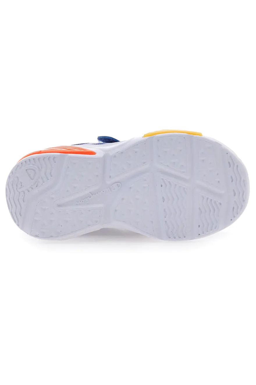 Sneakers blu multicolor con strappo Champion Wave Tri B TD