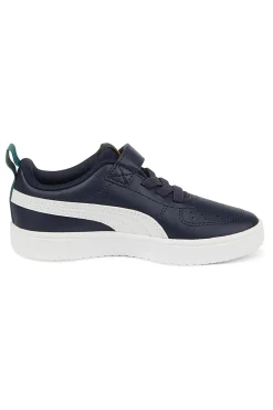 Sneakers blu navy con dettagli bianchi da bambino Puma Rickie AC+ PS
