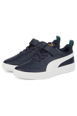 Sneakers blu navy con dettagli bianchi da bambino Puma Rickie AC+ PS