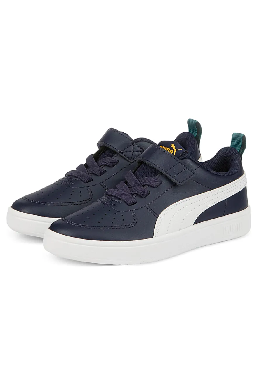 Sneakers blu navy con dettagli bianchi da bambino Puma Rickie AC+ PS