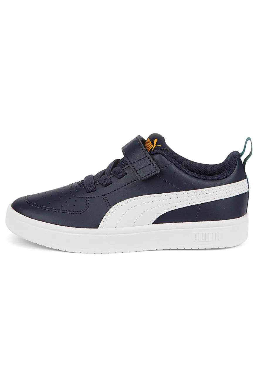 Sneakers blu navy con dettagli bianchi da bambino Puma Rickie AC+ PS
