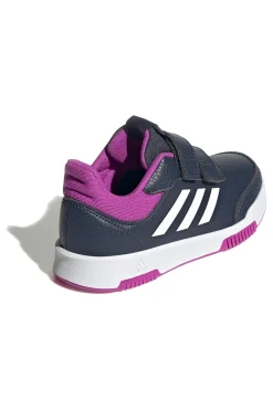 Sneakers blu navy con dettagli fucsia e chiusura a strappo Adidas Tensaur Sport 2.0 CF K