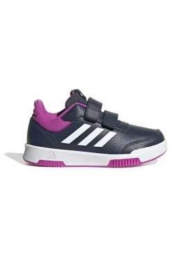 Sneakers blu navy con dettagli fucsia e chiusura a strappo Adidas Tensaur Sport 2.0 CF K