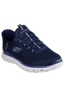 Sneakers blu navy slip-on con Glide-Step e memory foam Skechers Glide-Step Noxus