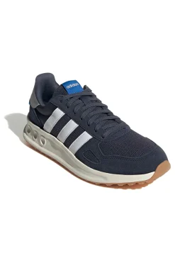 Sneakers blu navy stile retrò con suola running Adidas Run 84