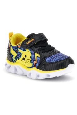 Sneakers blu nero giallo stampa Pokémon luci strappi Pokemon PO003665