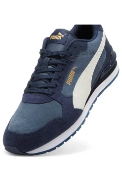 Sneakers blu scamosciate retrò Puma ST Runner v4 SD