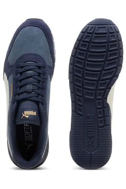 Sneakers blu scamosciate retrò Puma ST Runner v4 SD