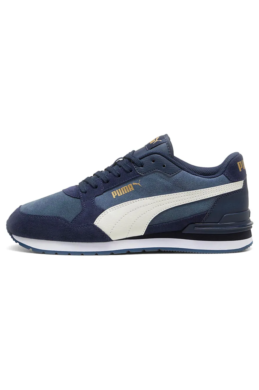 Sneakers blu scamosciate retrò Puma ST Runner v4 SD