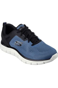 Sneakers Blu Skechers Track Broader