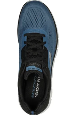 Sneakers Blu Skechers Track Broader