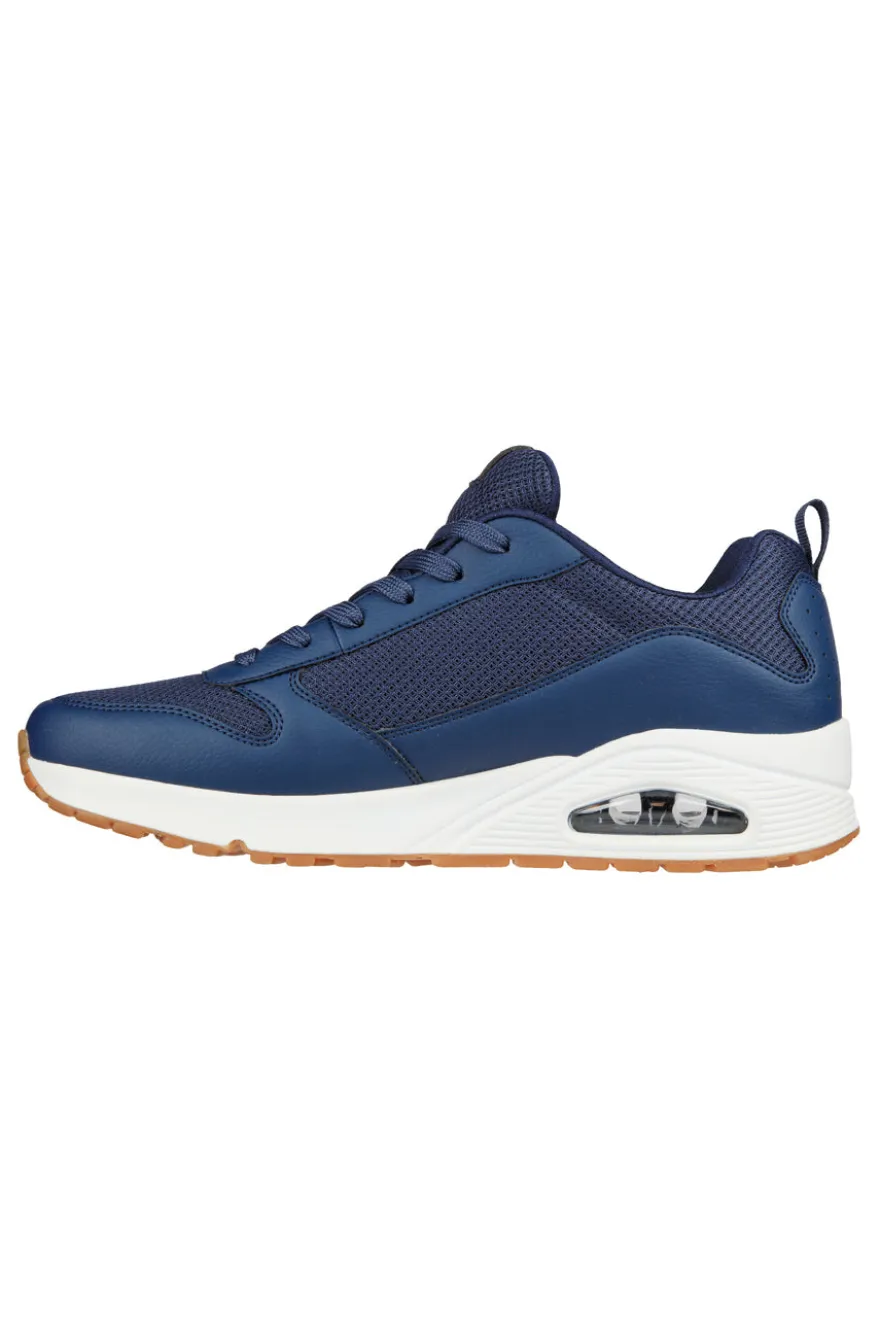 Sneakers Blu Skechers Uno Fastime