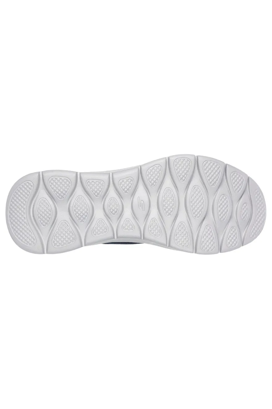 Sneakers blu slip-ins ammortizzate Skechers Go Walk Flex Hands Up